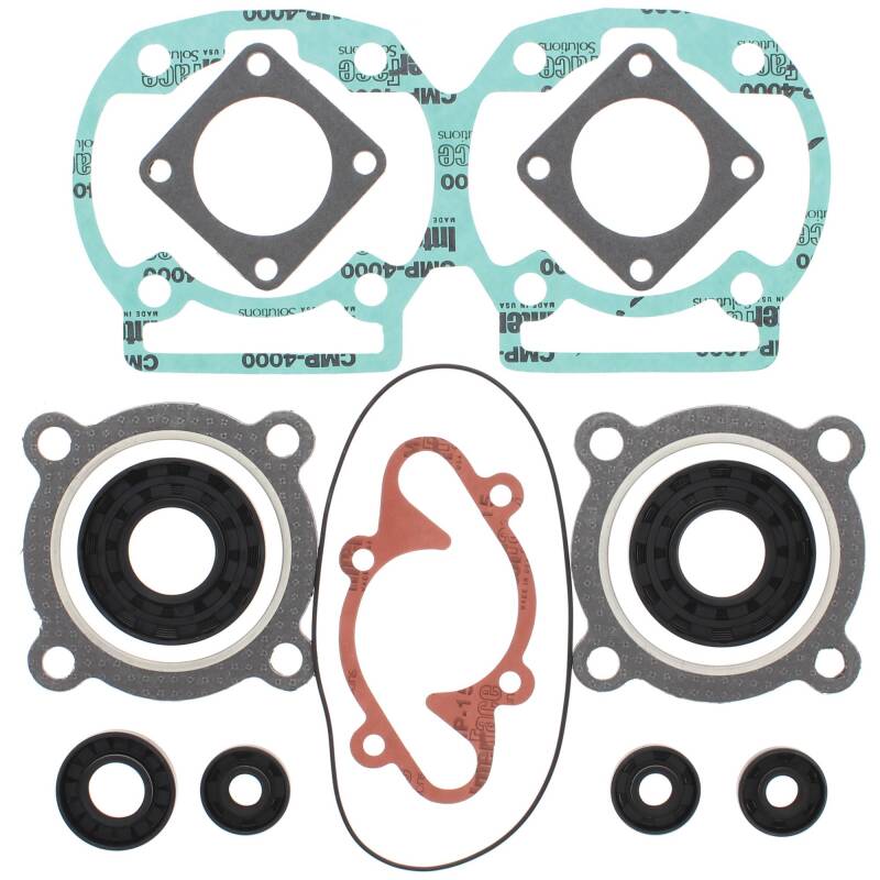 Vertex Pistons Vertex Gaskets 78-79 Moto Ski Futura 444 LC/2 Complete Gasket Kit w/ Oil Seals
