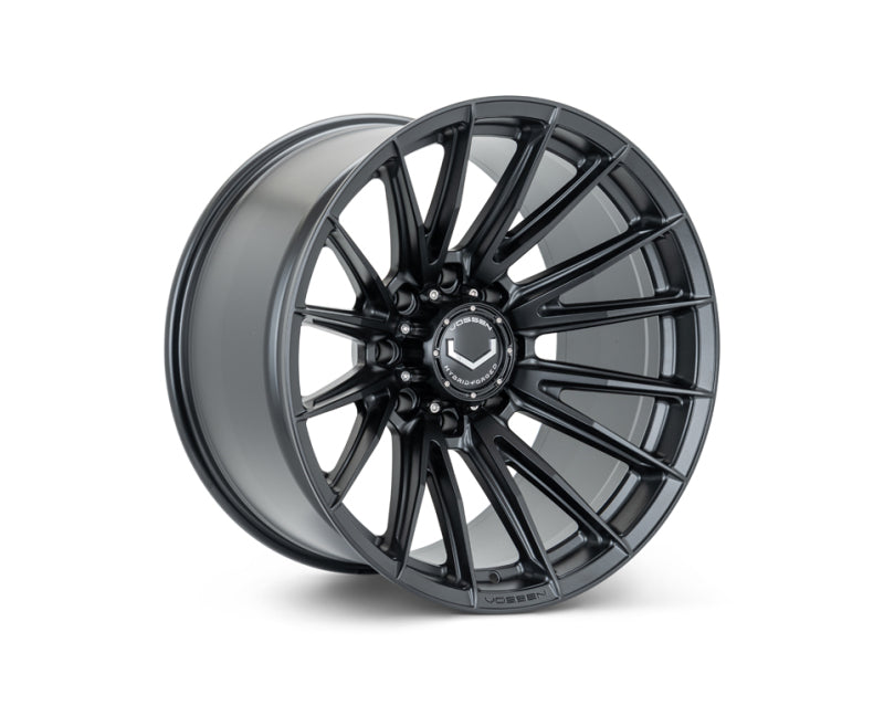 Vossen HFX-2 22x12 - 8x170 - ET44 - Ultra Deep Face - 125.1 - Satin Black Wheel