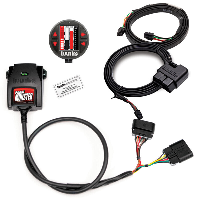 Banks Power Pedal Monster Kit Aptiv GT 150 6 Way w/iDash Data Pro 07.5-19 Chevy 2500/3500 6.6L