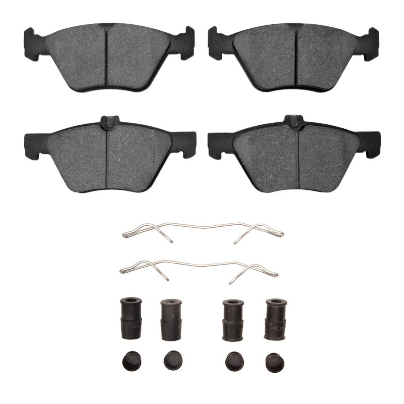 DFC 04-09 Mercedes-Benz E320 Front 5000 Advanced Low Metallic Brake Pads and Hardware Kit