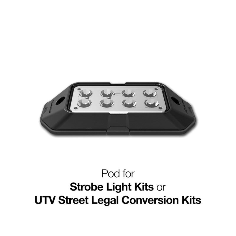 XKGLOW XK Glow Plug n Play Strobe Pod Light Series - Red 1pc
