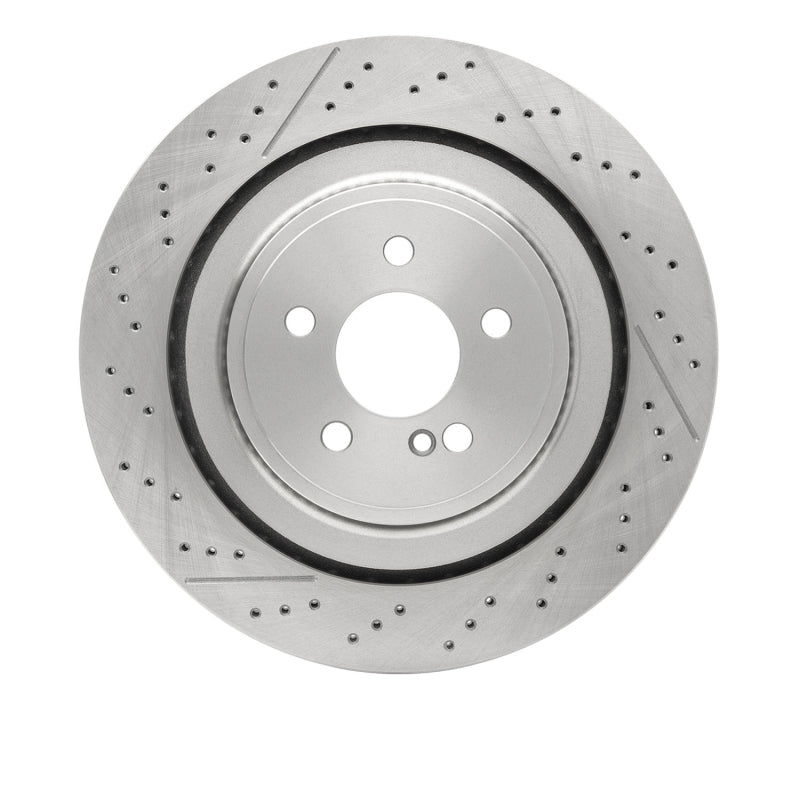 DFC 10-18 Mercedes-Benz E63 AMG Rear Drilled and Slotted Brake Rotor