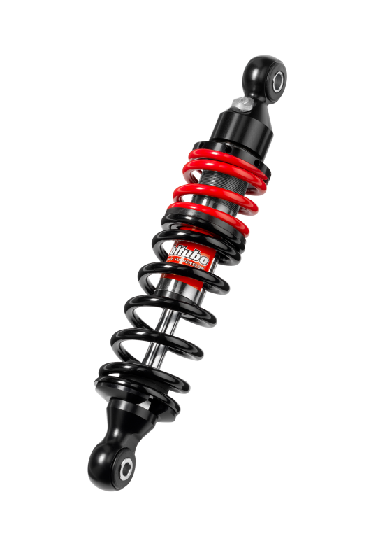 Bitubo Suspension Bitubo YEB0 Monoshocks Front Adjustable: Spring Preload, Red Spring