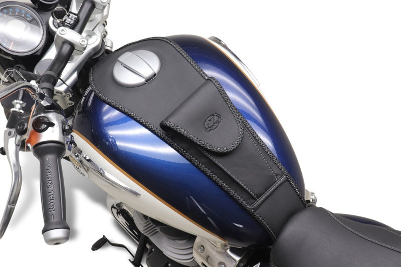 Mustang Motorcycle Mustang 23-25 Royal Enfield Super Meteor 650 Tank Bib with Pouch Black