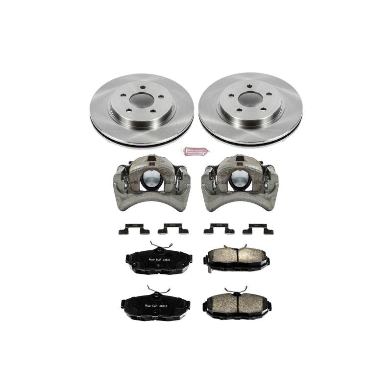 PowerStop Power Stop 2012 Ford Mustang Rear Autospecialty Brake Kit w/Calipers