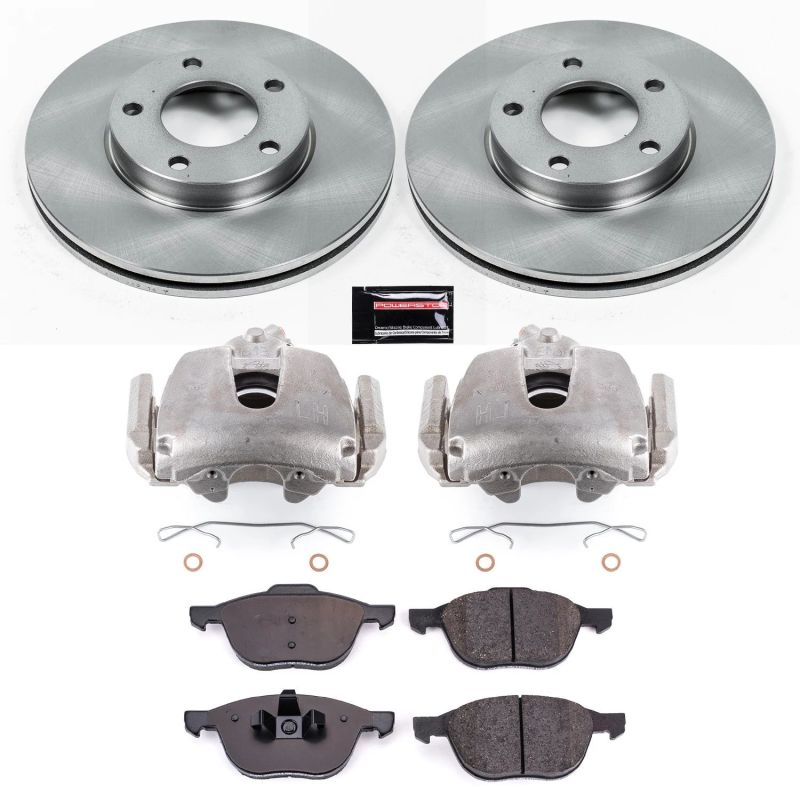 PowerStop Power Stop 08-13 Mazda 3 Front Autospecialty Brake Kit w/Calipers