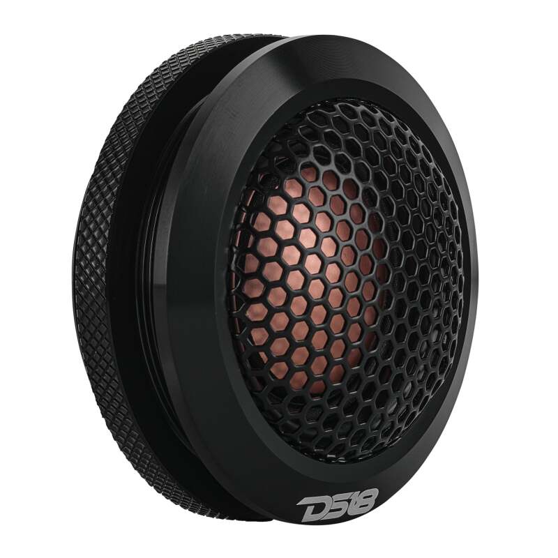 DS18 Dlx Qlty 6.5in+3.5in+2.2in 3-Way 180 Watt RMS 4 ohm Ylw Straw + Composite Foam Cone Neodymium