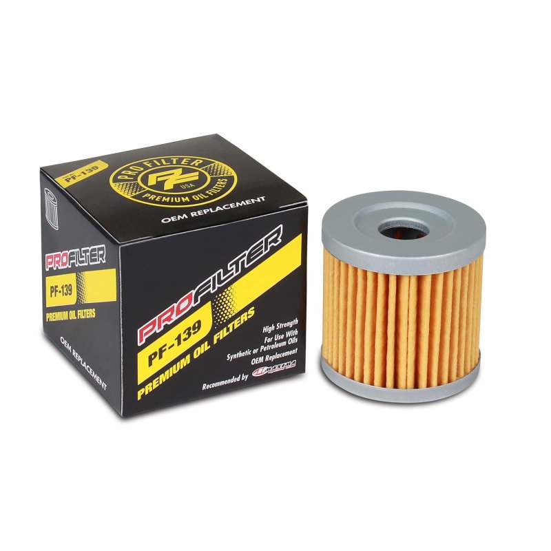 ProFilter Arctic Cat/Kawasaki/Suzuki Cartridge Various Performance Oil Filter - Single