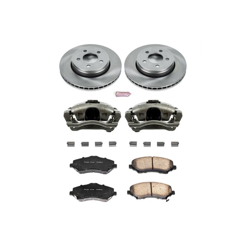 PowerStop Power Stop 07-11 Dodge Nitro Front Autospecialty Brake Kit w/Calipers