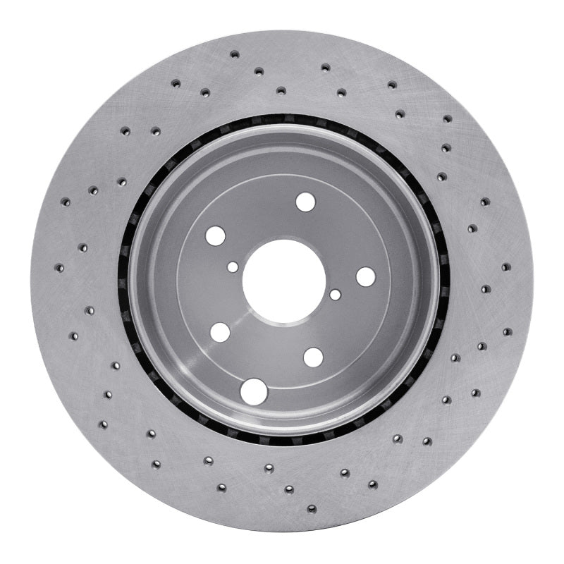 DFC 18-25 Subaru WRX STI Rear Drilled Brake Rotor