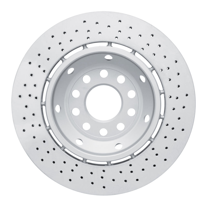 DFC 03-04 Audi RS6 Right Rear Drilled Hi-Carbon Alloy Geomet Coated Rotor