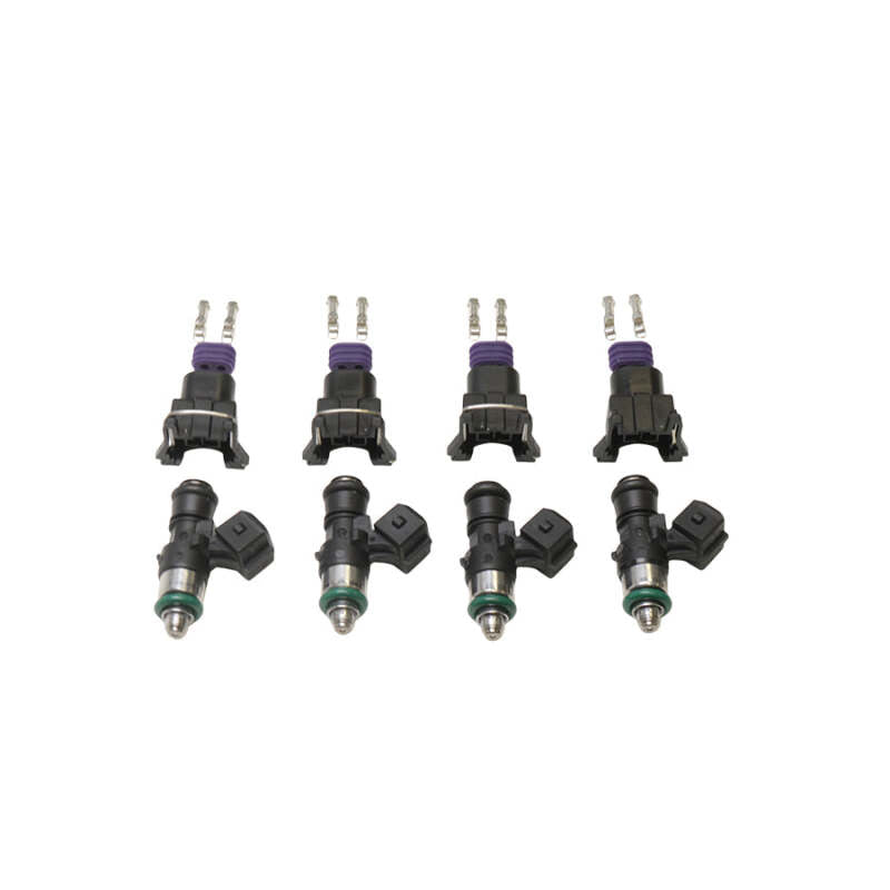 DeatschWerks Set of 4 1500cc/min For The Fitech/Holley Sniper TBI Units