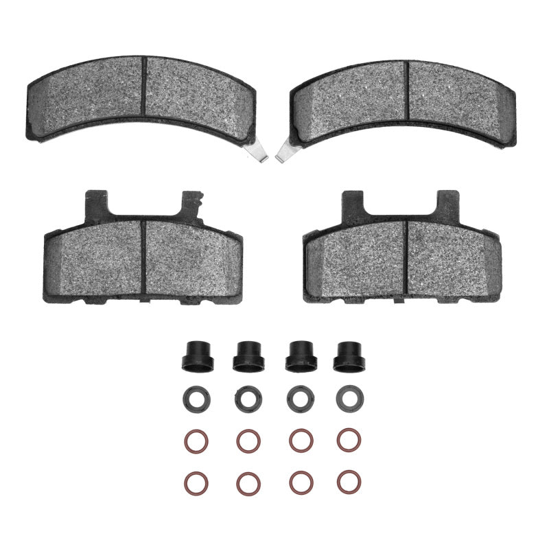 R1 Concepts R1 88-91 Chevrolet C1500 Front Semi Met Pads & Hardware Kit