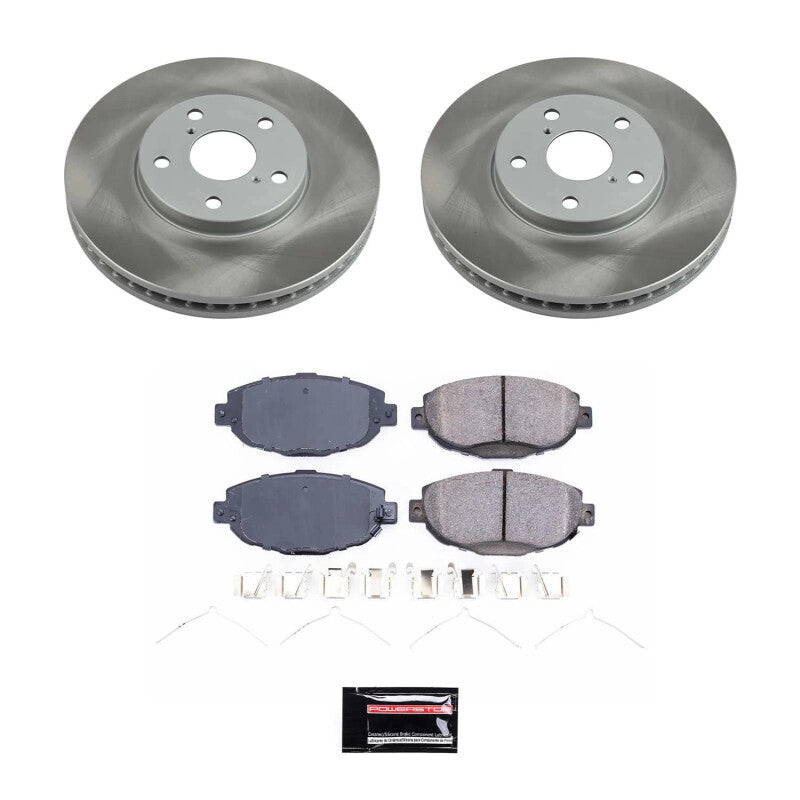PowerStop Power Stop 92-00 Lexus SC400 Front Semi-Coated Rotor Kit