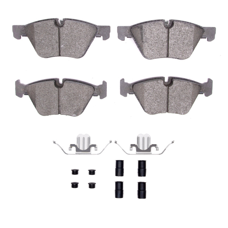 DFC 07-12 BMW 128I Front 5000 Advanced Low Metallic Brake Pads and Hardware Kit