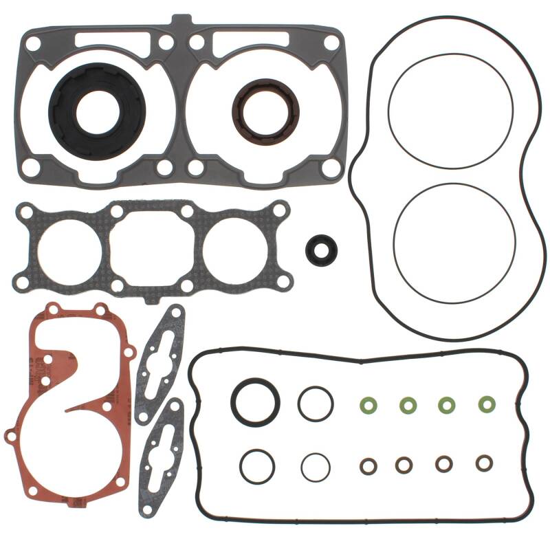 Vertex Pistons Vertex Gaskets 09-10 Polaris 800 Assault RMK 146 Complete Gasket Kit w/ Oil Seals