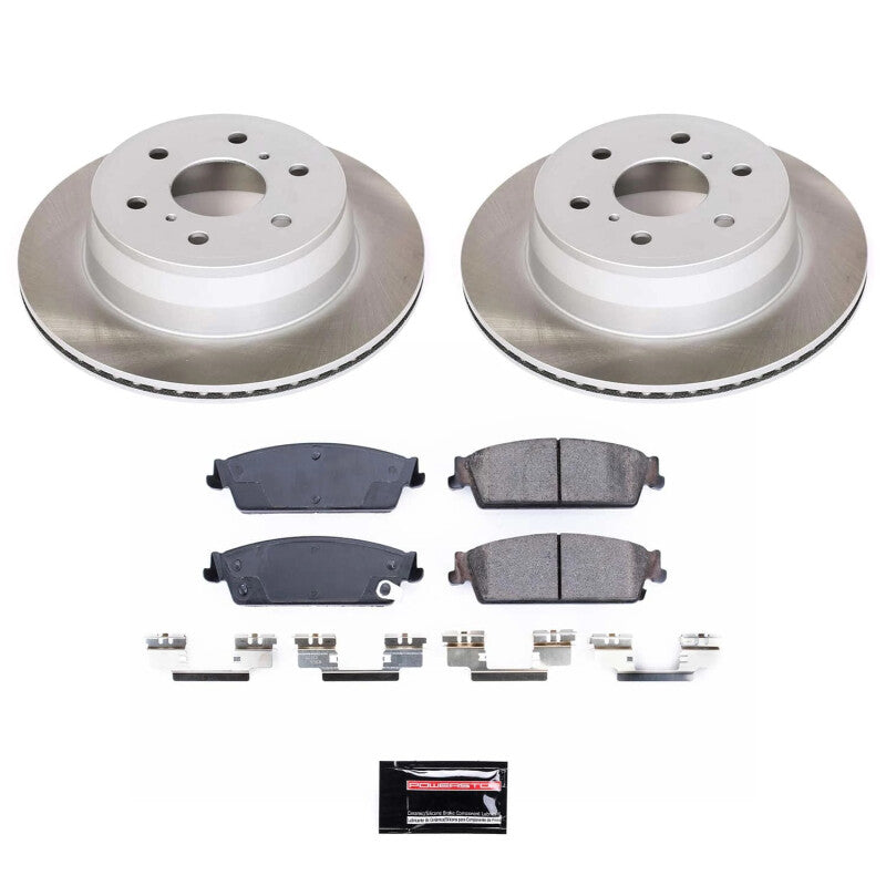 PowerStop Power Stop 07-14 GMC Yukon XL 1500 Rear Semi-Coated Rotor Kit