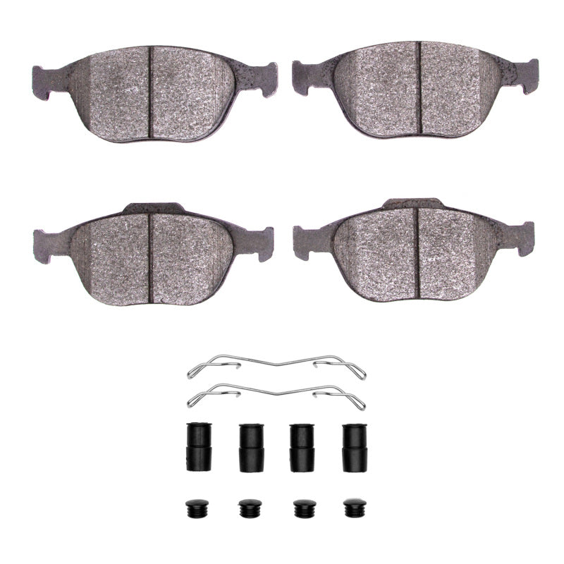 DFC 02-13 Ford Transit Connect Front 4000 HybriDynamic Brake Pads and Hardware Kit