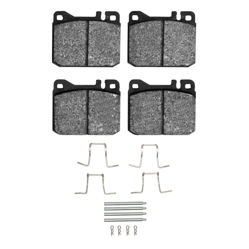 R1 Concepts R1 1973-1979 Mercedes-Benz 280SE Front R1 Semi Met Pads & Hardware Kit