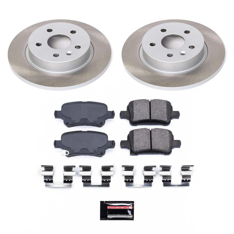 PowerStop Power Stop 2016 Chevrolet Cruze Rear Semi-Coated Rotor Kit