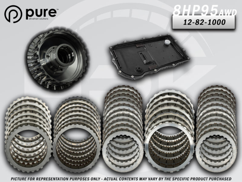 Pure Drivetrain Solutions Pure Drivetrain 8HP95 High Performance Transmission Hard Parts Kit - AWD - Stage 1