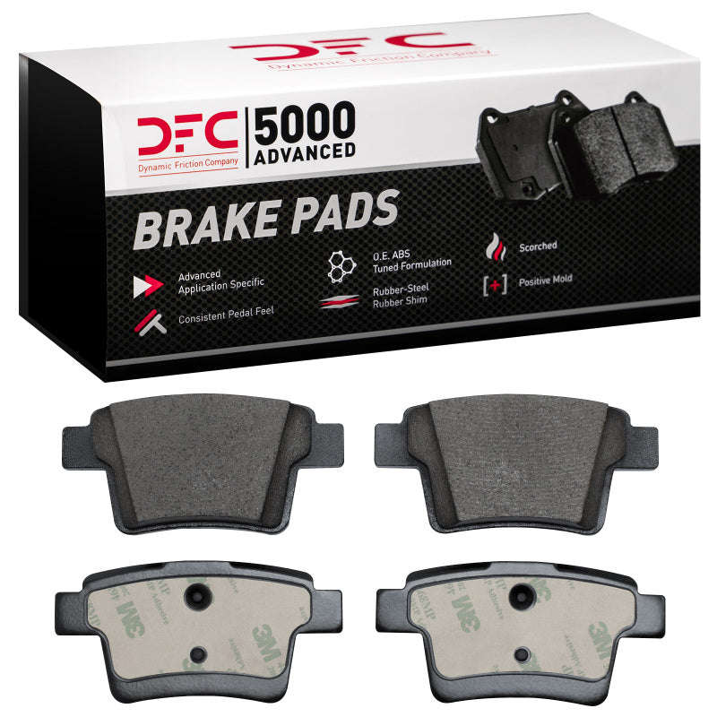 DFC 05-09 Ford Taurus X Rear 5000 Advanced Ceramic Brake Pads