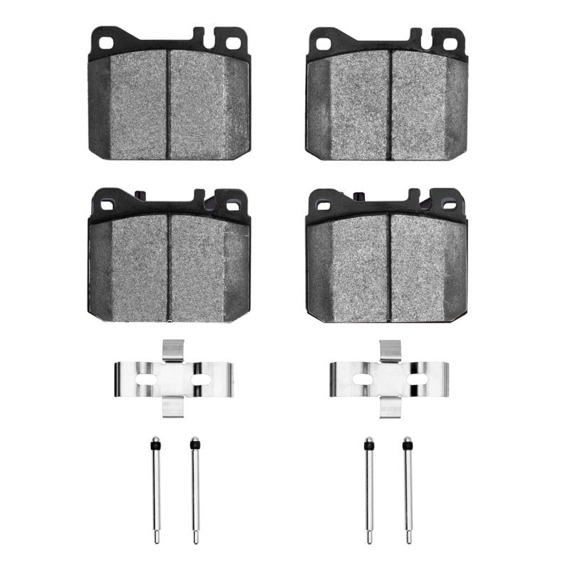 R1 Concepts R1 1979-1985 Mercedes-Benz 280SE Front R1 Semi Met Pads & Hardware Kit
