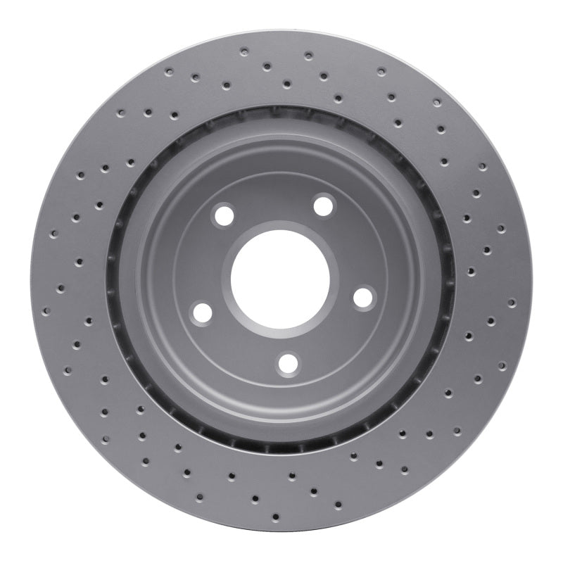 DFC 06-13 Chevrolet Corvette Rear Drilled GeoSPEC Coated Rotor