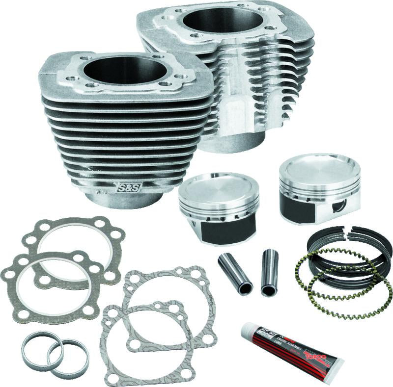 S&S Cycle 86-19 Sportster Models 883 to 1200cc Conversion Kit - Silver