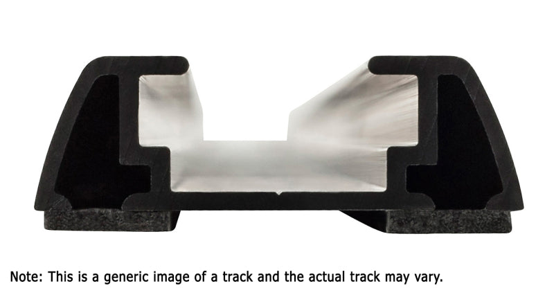 Rhino-Rack RTV Tracks w/Hardware & End Caps - 74.0in - Pair