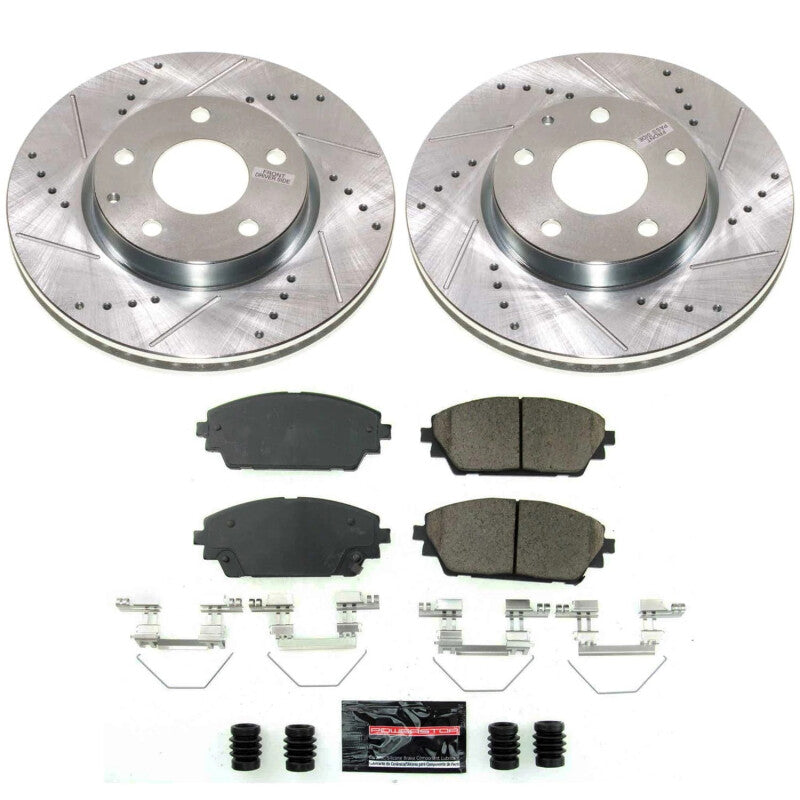 PowerStop Power Stop 19-23 Mazda 3 Front Z23 Evolution Brake Kit
