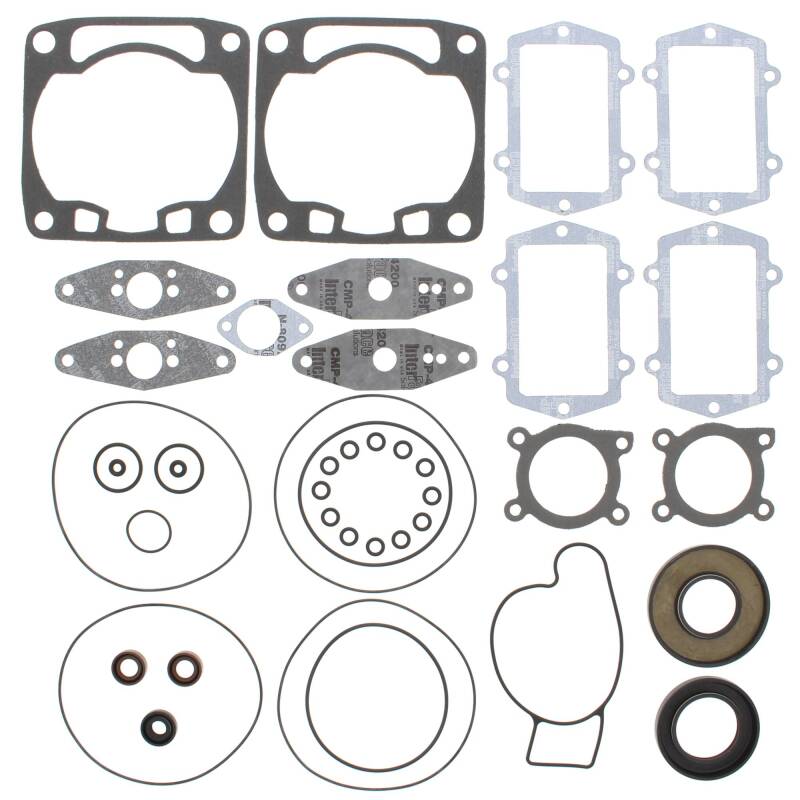 Vertex Pistons Vertex Gaskets 2014 Arctic Cat 600 Cross Country Racer Complete Gasket Kit w/ Oil Seals