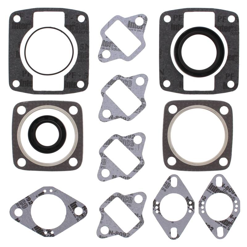 Vertex Pistons Vertex Gaskets JLO-Cuyuna 399/2 4 Bolt Head Electric FC/2 Complete Gasket Kit w/ Oil Seals