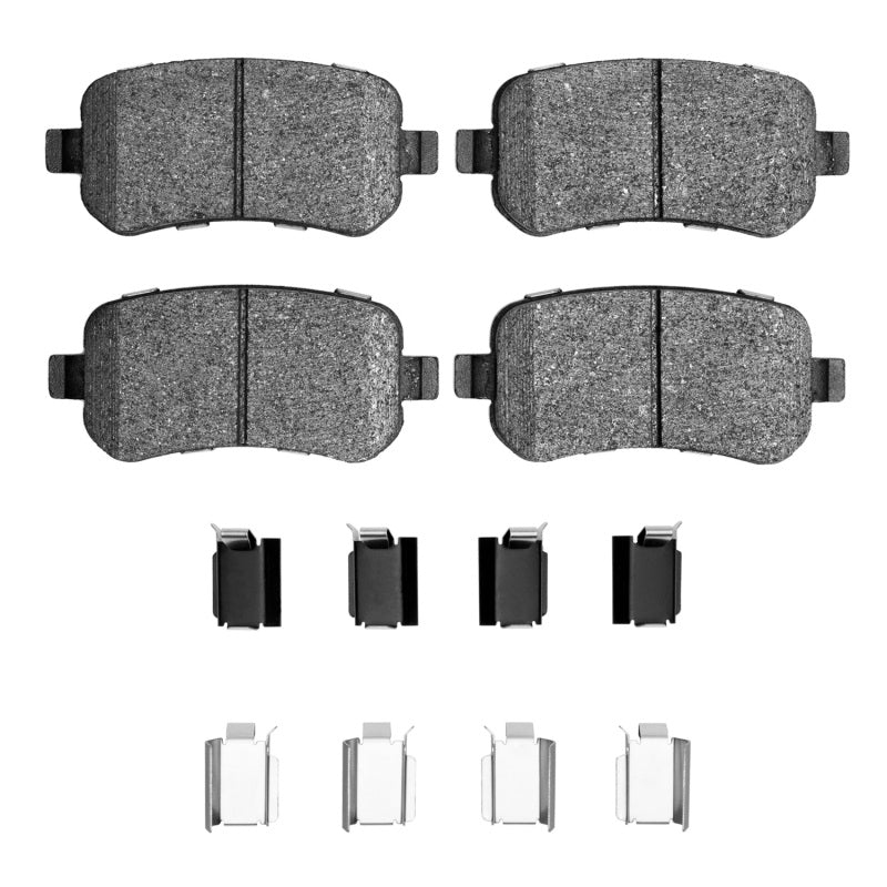 R1 Concepts R1 2008-2012 Chrysler Town & Country Rear R1 Ceramic Pads & Hardware Kit