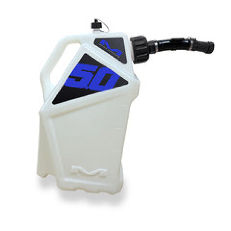 Matrix Concepts M5 0.5 Gallon Utility Can White-Blue