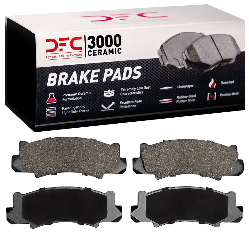 DFC 71-73 Ford Pinto Front 5000 Advanced Semi Metallic Brake Pads