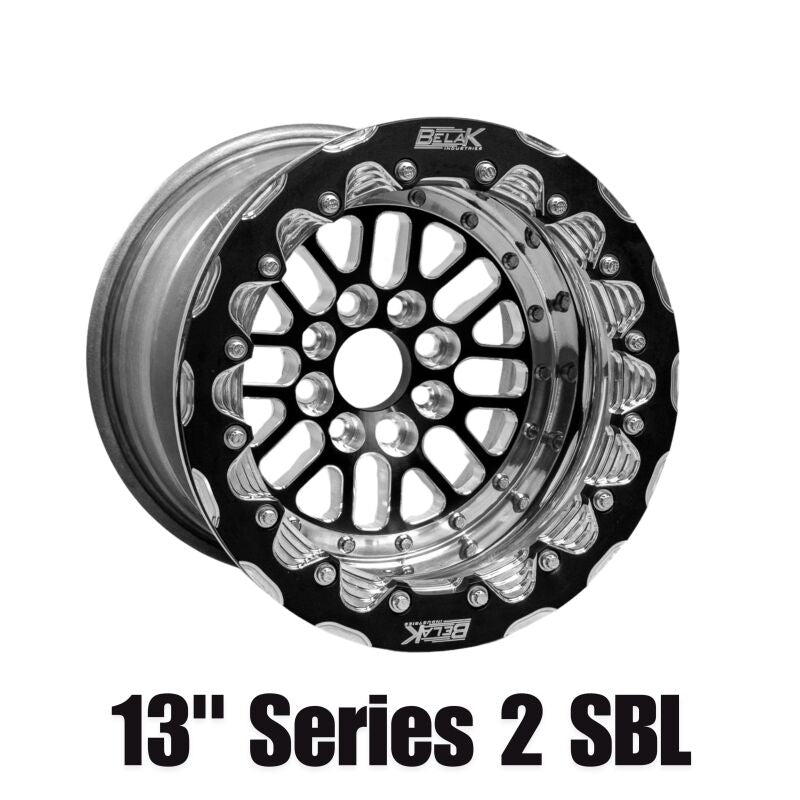 Belak Wheels Belak 13x10 / 5in BS / 5x114.3 BP / High Pad / Series 2 Wheel - Double Beadlock