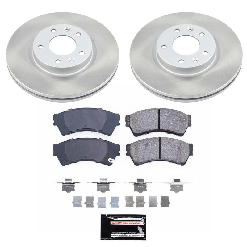 PowerStop Power Stop 06-11 Mercury Milan Front Semi-Coated Rotor Kit