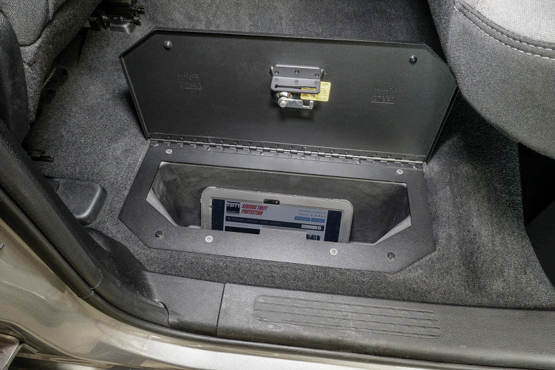 Tuffy Products Tuffy Infloor Lid W/ Keyed Lock For Ram Trucks Crew Cab