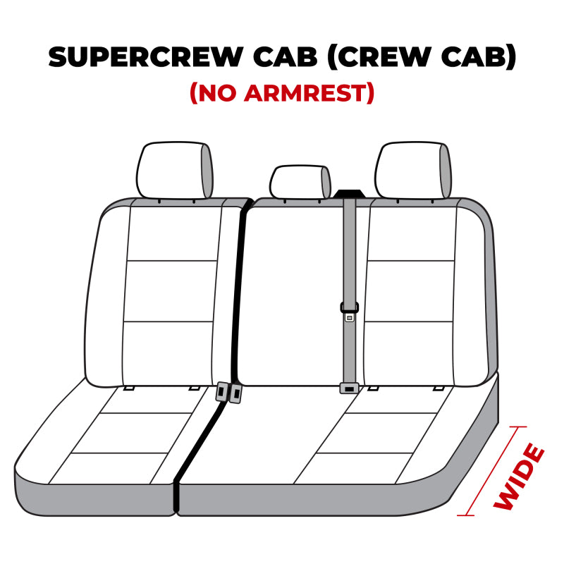 Covercraft Endura Waterproof Polyester SeatSaver Custom Second Row Seat Covers