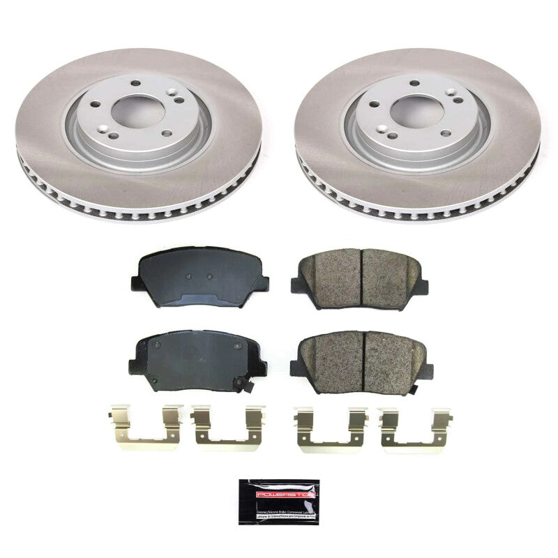 PowerStop Power Stop 19-22 Hyundai Nexo Front Semi-Coated Rotor Kit