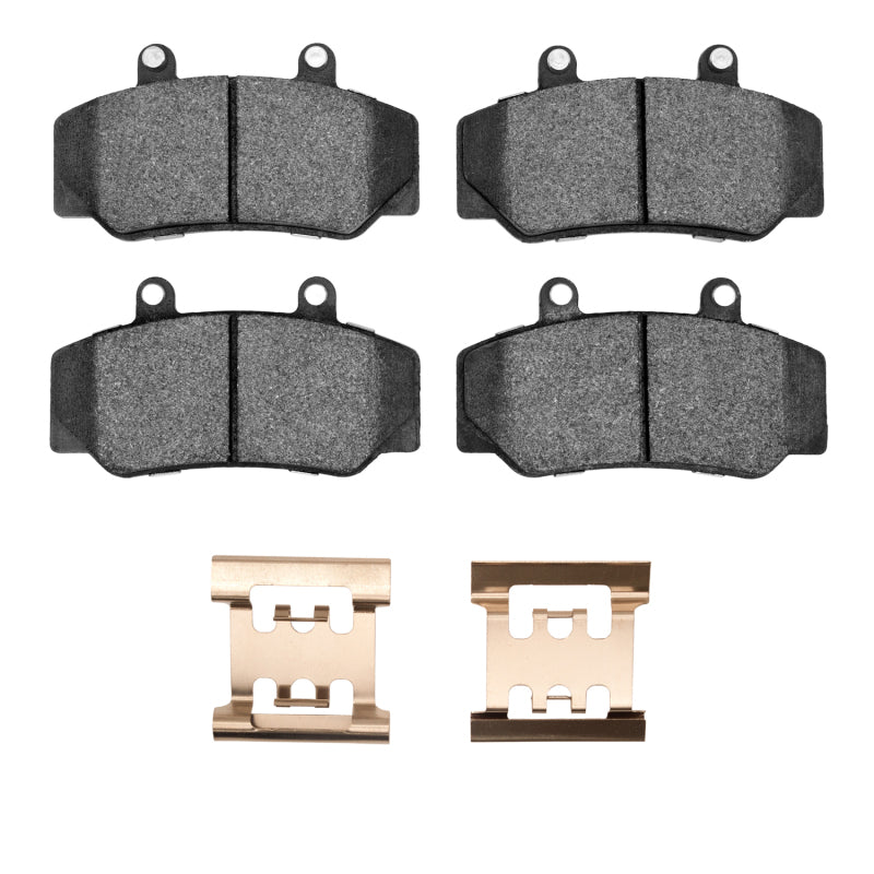 DFC 82-92 Volvo 780/760 Series/740/745 Front 5000 Advanced Semi Metallic Brake Pads and Hardware Kit