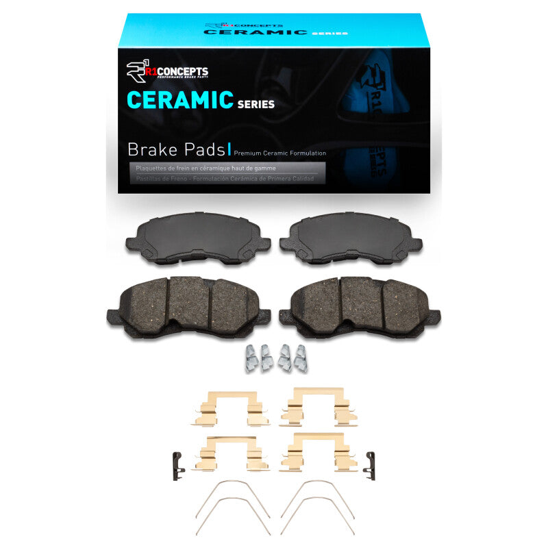 R1 Concepts R1 2016-2017 Jeep Patriot Front R1 Ceramic Pads & Hardware Kit