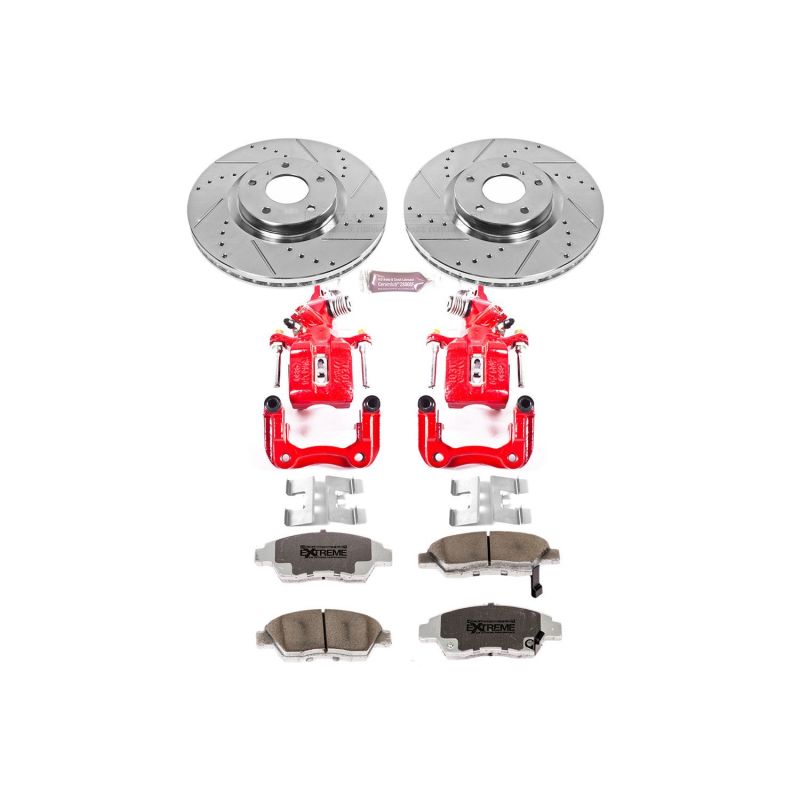 PowerStop Power Stop 04-08 Acura TSX Rear Z26 Street Warrior Brake Kit w/Calipers