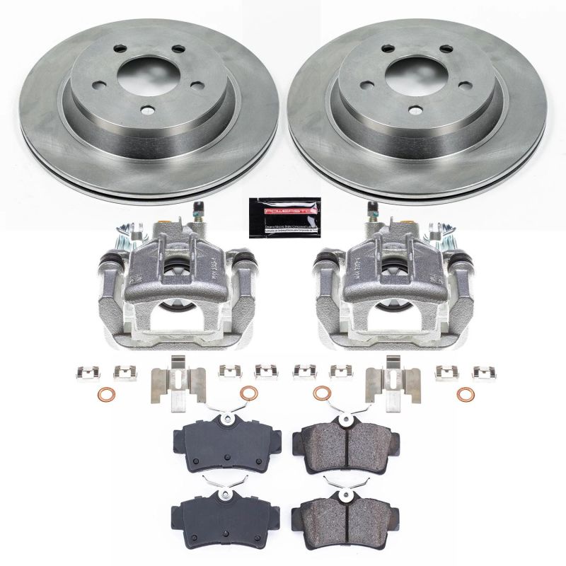 PowerStop Power Stop 94-99 Ford Mustang Rear Autospecialty Brake Kit w/Calipers