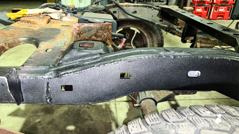 RustBuster Rust Buster 2004-2012 GM Colorado & Canyon Crew Cab Rear Over Axle Frame Section - Right