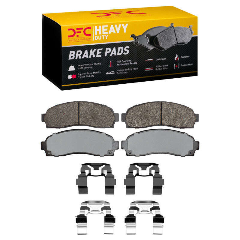 DFC 01-05 Ford Explorer Sport Trac Front Heavy Duty Pads and Hardware Kit