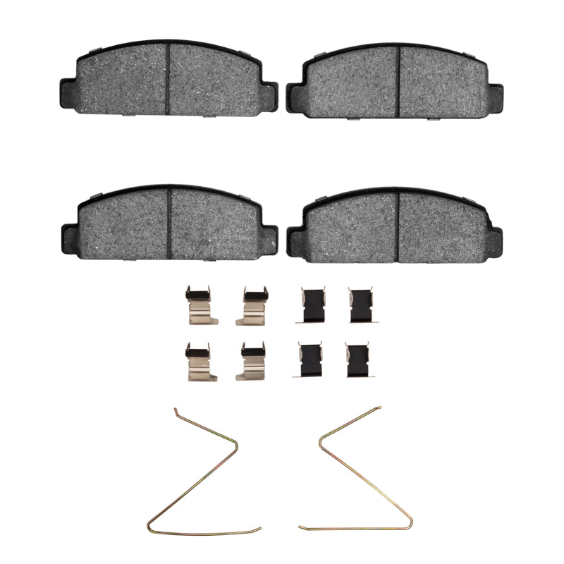 R1 Concepts R1 1984-1991 Mazda RX-7 Front R1 Semi Met Pads & Hardware Kit