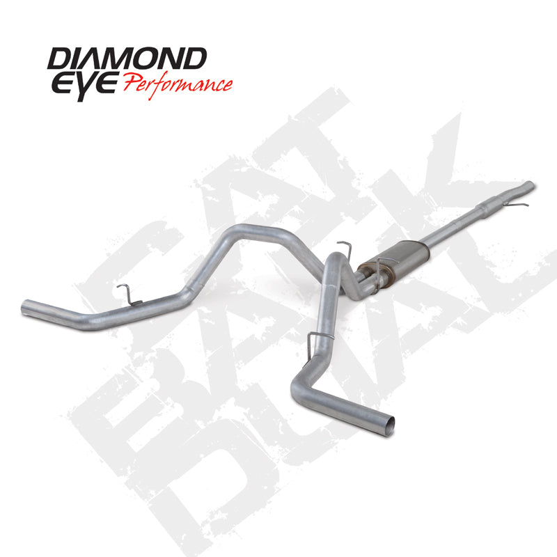 Diamond Eye Performance Diamond Eye KIT 3in Catback DUAL GAS AL CHEVY/GM 4.8L 5.3L 1500