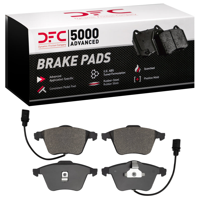 DFC 01-05 Audi ALLROAD Front 5000 Advanced Low Metallic Brake Pads